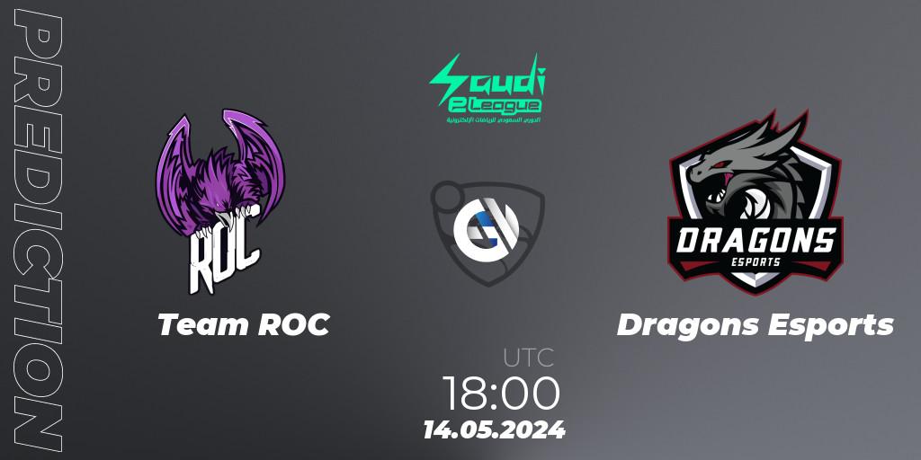 Pronósticos Team ROC - Dragons Esports. 14.05.2024 at 18:00. Saudi eLeague 2024 - Major 2: Online Major Phase 1 - Rocket League
