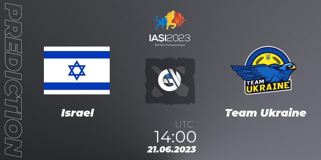 Pronósticos Israel - Team Ukraine. 21.06.23. IESF Europe B Qualifier 2023 - Dota 2
