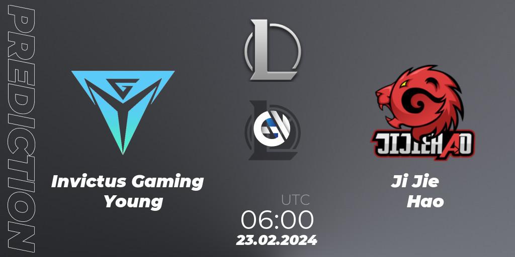 Pronósticos Invictus Gaming Young - Ji Jie Hao. 23.02.24. LDL 2024 - Stage 1 - LoL