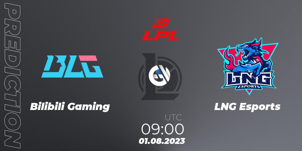Pronósticos Bilibili Gaming - LNG Esports. 01.08.23. LPL Summer 2023 - Playoffs - LoL