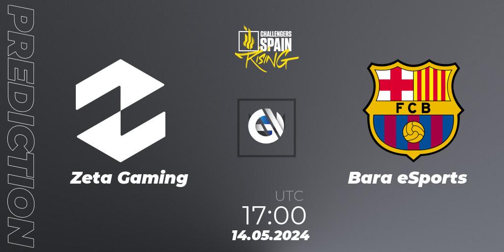 Pronósticos Zeta Gaming - Barça eSports. 14.05.2024 at 17:00. VALORANT Challengers 2024 Spain: Rising Split 2 - VALORANT