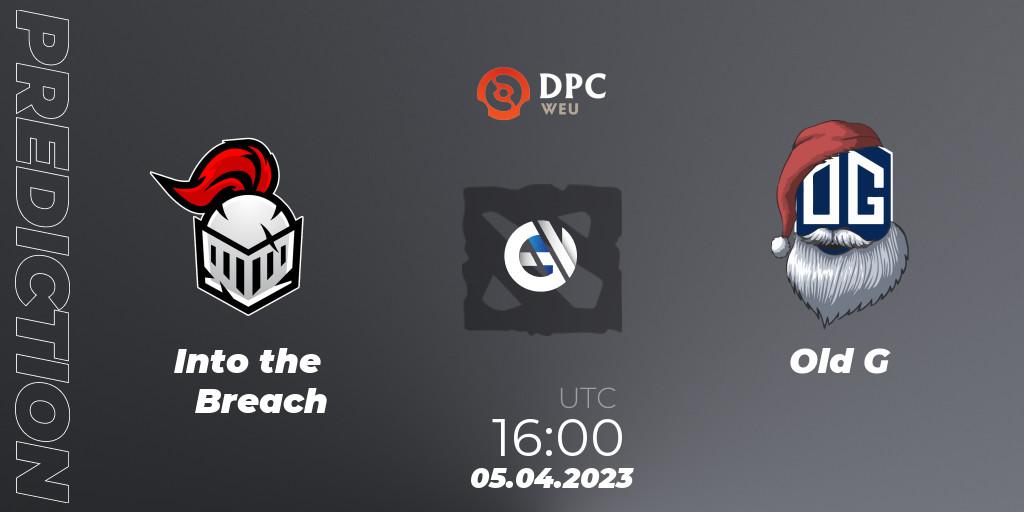 Pronósticos Into the Breach - Old G. 05.04.23. DPC 2023 Tour 2: WEU Division II (Lower) - Dota 2