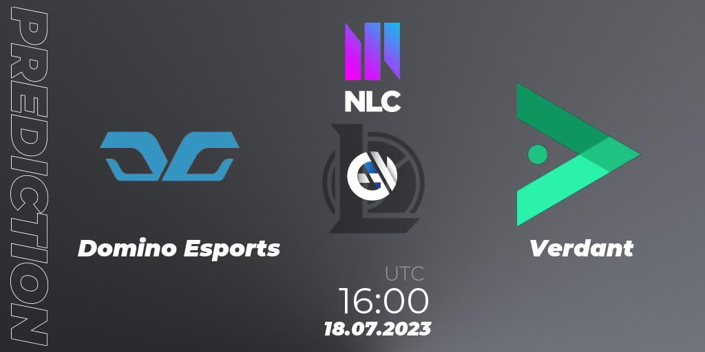 Pronósticos Domino Esports - Verdant. 18.07.23. NLC Summer 2023 - Group Stage - LoL