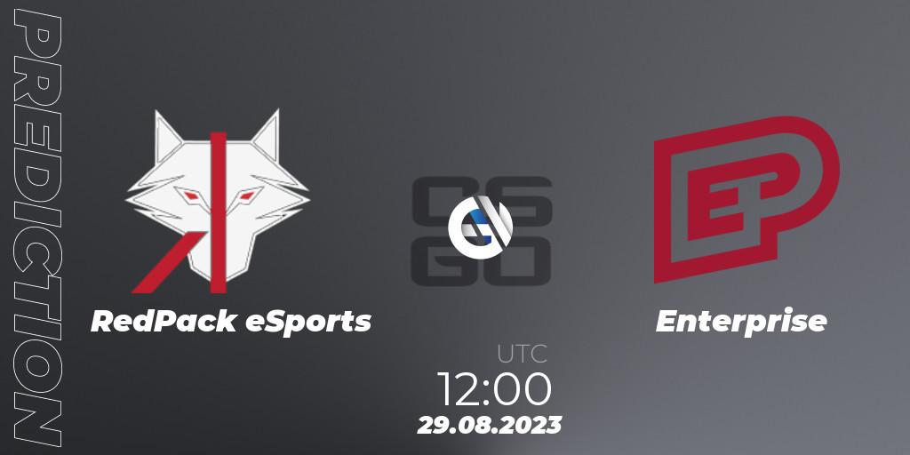 Pronósticos RedPack eSports - Enterprise. 29.08.23. OFK BGD Esports Series #1: Balkan Closed Qualifier - CS2 (CS:GO)