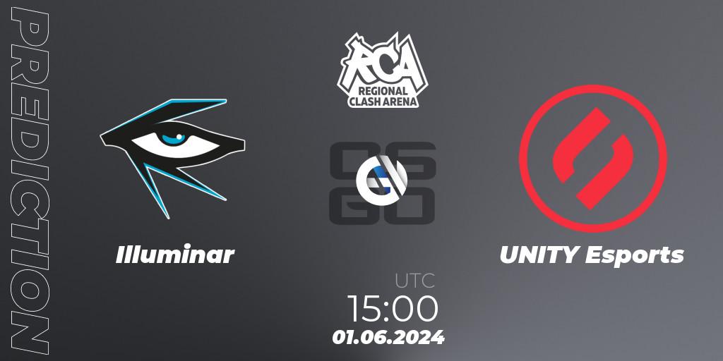 Pronósticos Illuminar - GhoulsW. 01.06.2024 at 15:00. Regional Clash Arena Europe: Closed Qualifier - Counter-Strike (CS2)