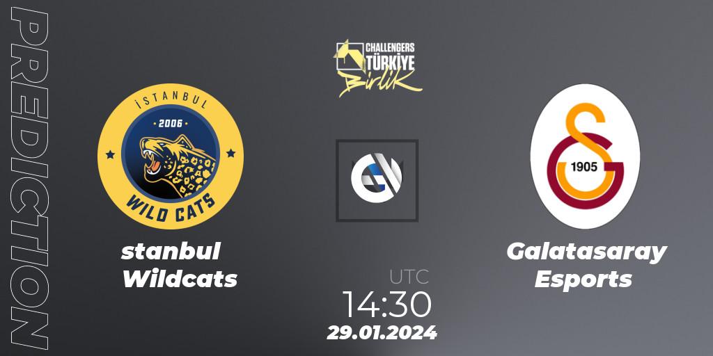 Pronósticos İstanbul Wildcats - Galatasaray Esports. 29.01.2024 at 14:30. VALORANT Challengers 2024 Turkey: Birlik Split 1 - VALORANT