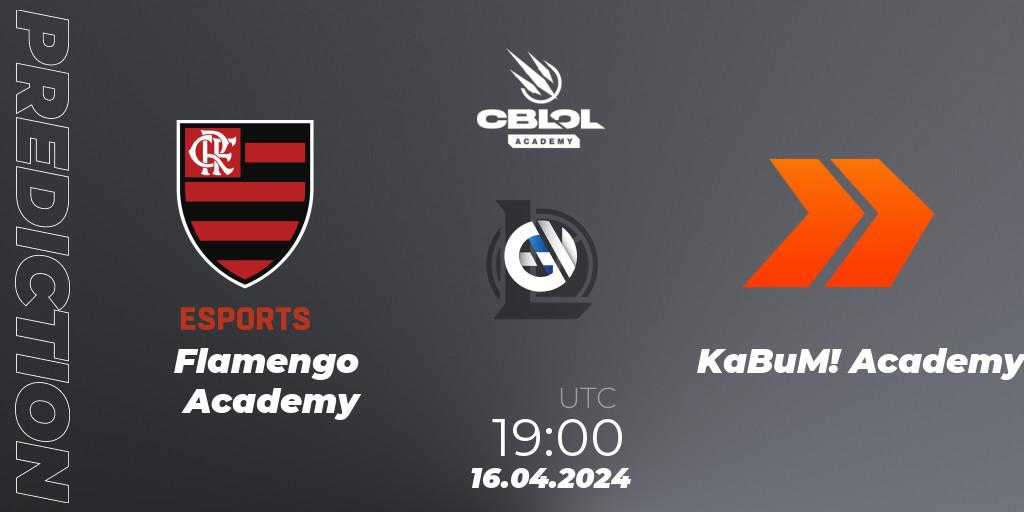 Pronósticos Flamengo Academy - KaBuM! Academy. 16.04.24. CBLOL Academy Split 1 2024 - LoL