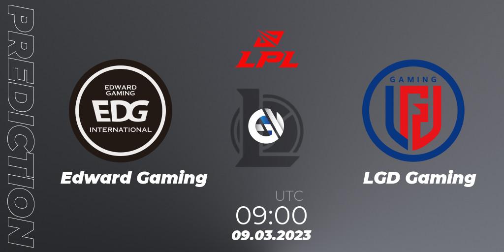 Pronósticos Edward Gaming - LGD Gaming. 09.03.23. LPL Spring 2023 - Group Stage - LoL