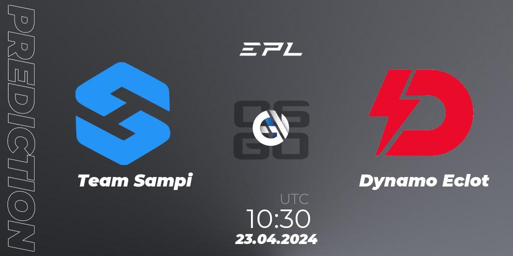 Pronósticos Team Sampi - Dynamo Eclot. 23.04.24. European Pro League Season 15 - CS2 (CS:GO)