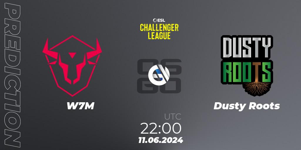 Pronósticos W7M - Dusty Roots. 11.06.2024 at 22:00. ESL Challenger League Season 47 Relegation: South America - Counter-Strike (CS2)