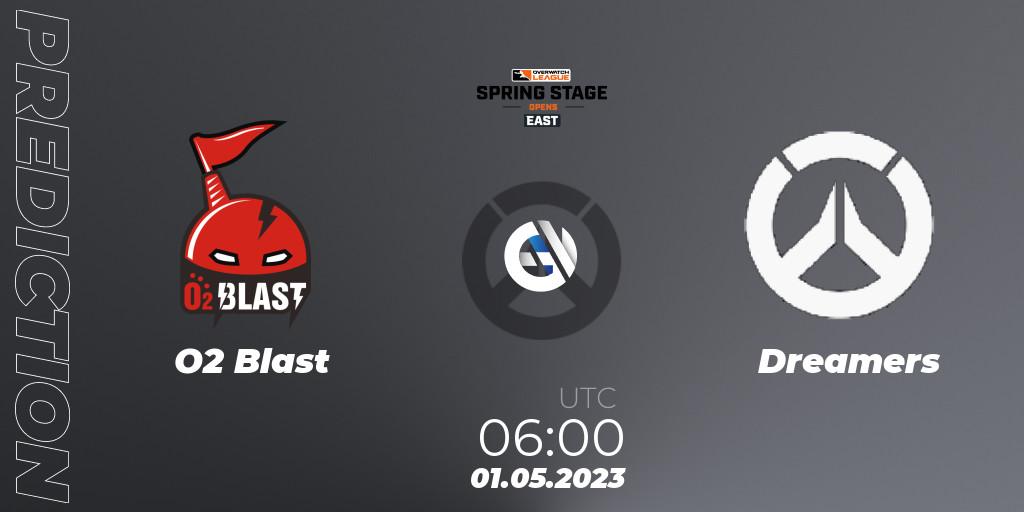 Pronósticos O2 Blast - Dreamers. 01.05.2023 at 06:00. Overwatch League 2023 - Spring Stage Opens - Overwatch