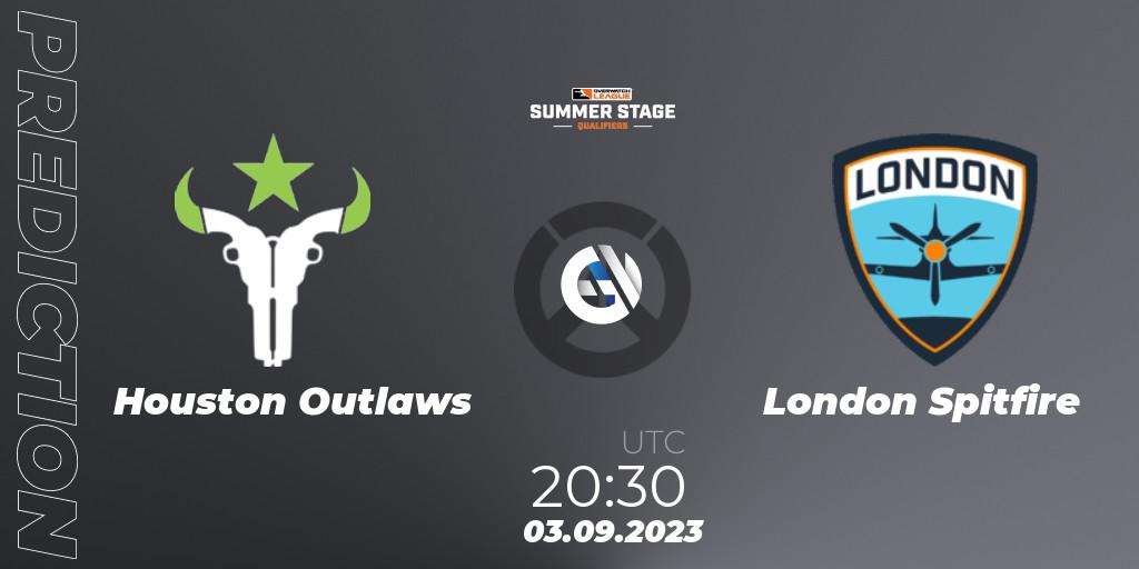 Pronósticos Houston Outlaws - London Spitfire. 03.09.23. Overwatch League 2023 - Summer Stage Qualifiers - Overwatch