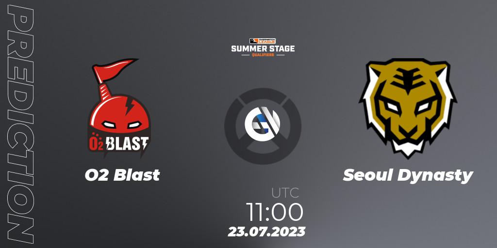 Pronósticos O2 Blast - Seoul Dynasty. 23.07.23. Overwatch League 2023 - Summer Stage Qualifiers - Overwatch