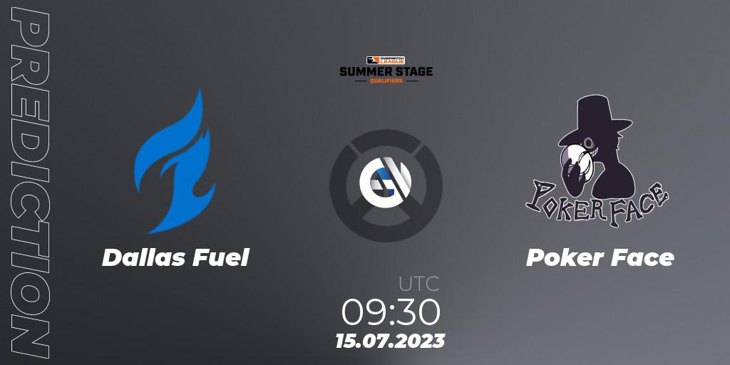 Pronósticos Dallas Fuel - Poker Face. 15.07.23. Overwatch League 2023 - Summer Stage Qualifiers - Overwatch