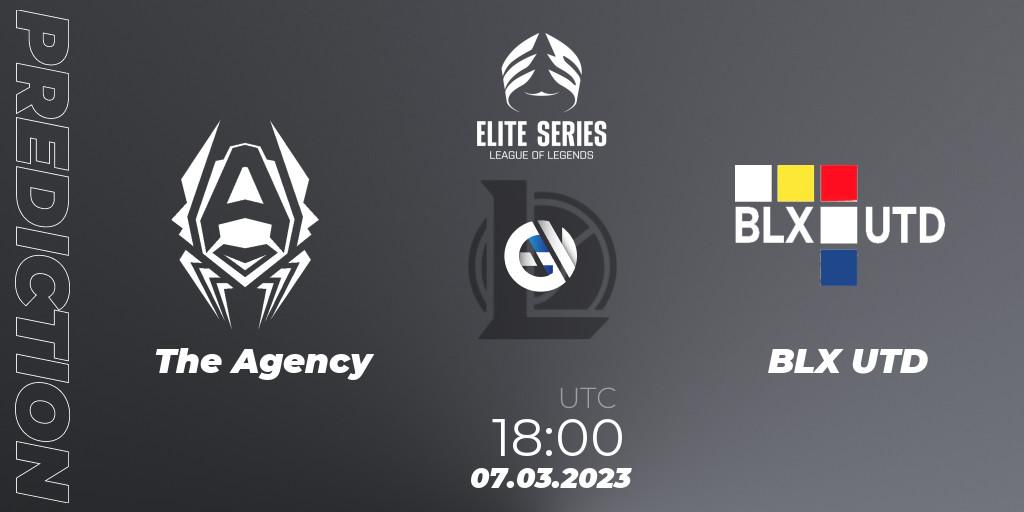 Pronósticos The Agency - BLX UTD. 07.03.23. Elite Series Spring 2023 - Group Stage - LoL