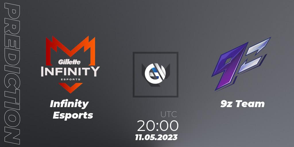 Pronósticos Infinity Esports - 9z Team. 11.05.23. VALORANT Challengers 2023: LAS Split 2 - Regular Season - VALORANT
