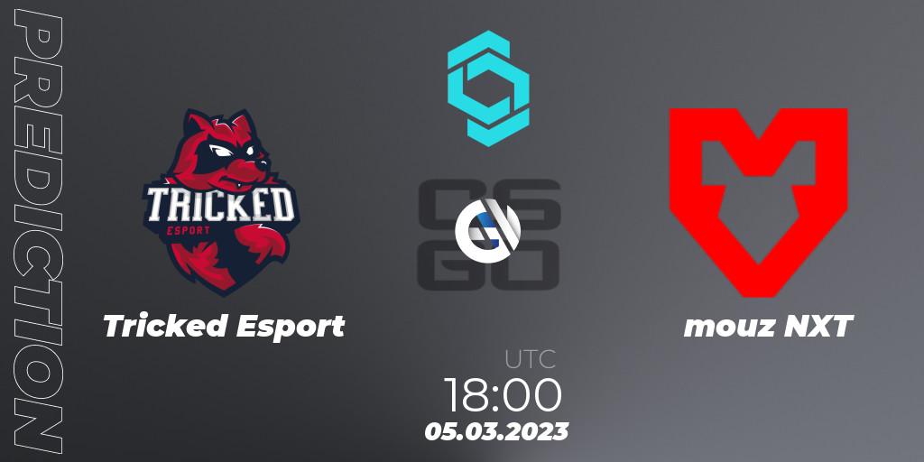 Pronósticos Tricked Esport - mouz NXT. 05.03.2023 at 18:00. CCT North Europe Series #4 - Counter-Strike (CS2)