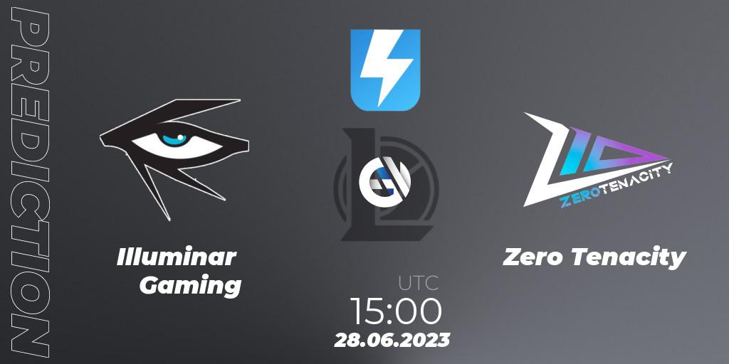 Pronósticos Illuminar Gaming - Zero Tenacity. 21.06.2023 at 18:15. Ultraliga Season 10 2023 Regular Season - LoL