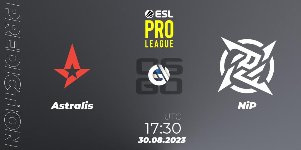 Pronósticos Astralis - NiP. 30.08.23. ESL Pro League Season 18 - CS2 (CS:GO)