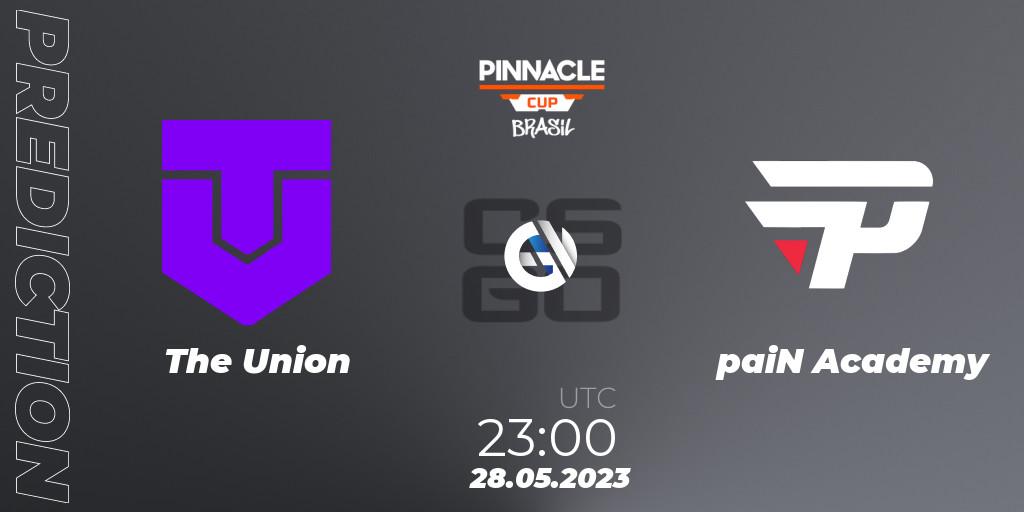 Pronósticos The Union - paiN Academy. 28.05.2023 at 23:00. Pinnacle Brazil Cup 1 - Counter-Strike (CS2)