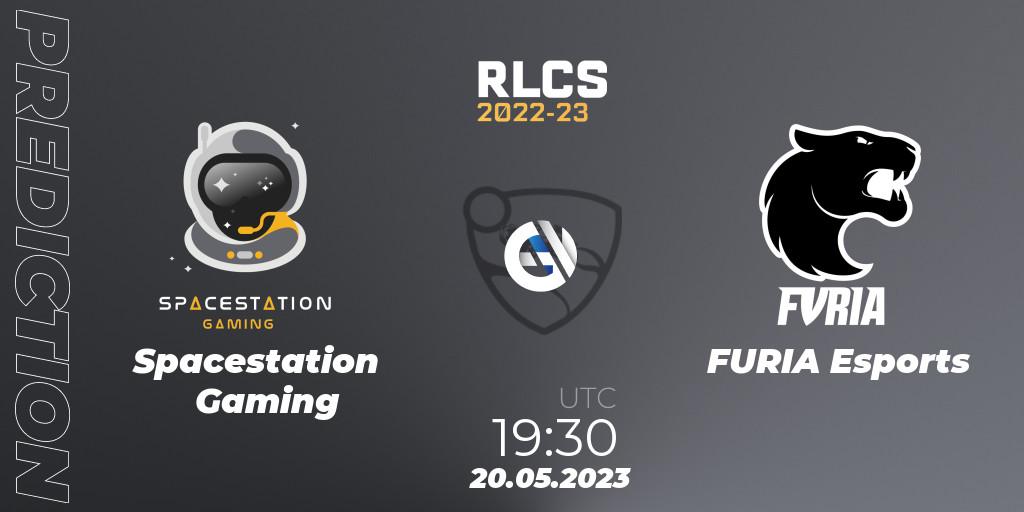 Pronósticos Spacestation Gaming - FURIA Esports. 20.05.2023 at 19:30. RLCS 2022-23 - Spring: North America Regional 2 - Spring Cup - Rocket League