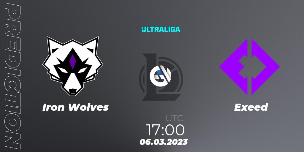 Pronósticos Iron Wolves - Exeed. 06.03.23. Ultraliga Season 9 - Group Stage - LoL