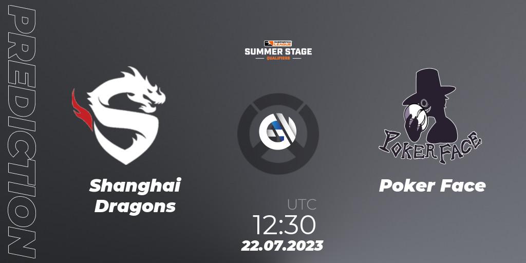 Pronósticos Shanghai Dragons - Poker Face. 22.07.23. Overwatch League 2023 - Summer Stage Qualifiers - Overwatch