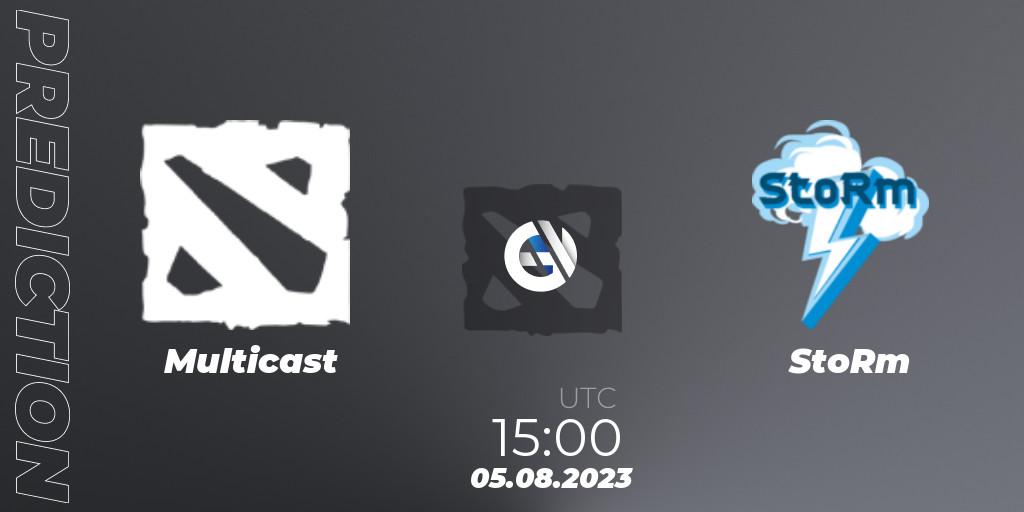 Pronósticos Multicast - StoRm. 05.08.2023 at 15:00. European Pro League Season 11 - Dota 2