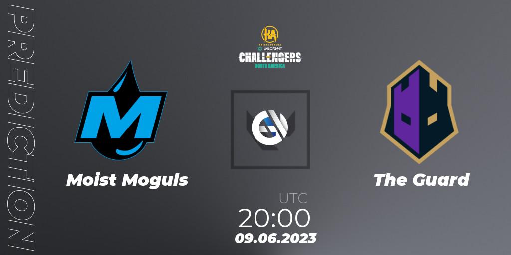 Pronósticos Moist Moguls - The Guard. 09.06.23. VALORANT Challengers 2023: North America Challenger Playoffs - VALORANT
