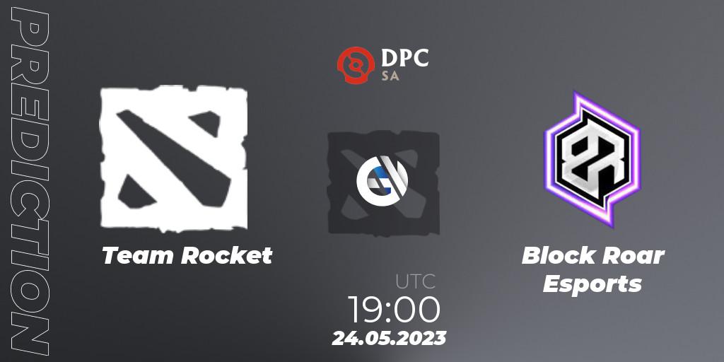 Pronósticos Team Rocket - Block Roar Esports. 24.05.23. DPC 2023 Tour 3: SA Closed Qualifier - Dota 2