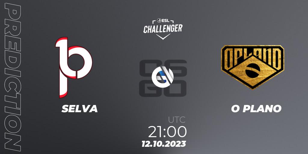 Pronósticos SELVA - O PLANO. 12.10.23. ESL Challenger at DreamHack Winter 2023: South American Open Qualifier - CS2 (CS:GO)