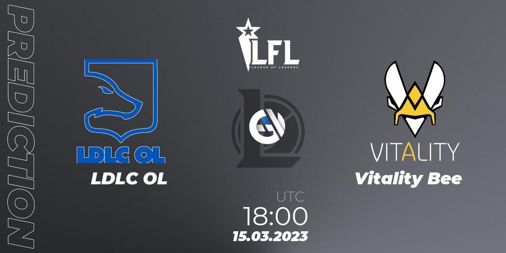 Pronósticos LDLC OL - Vitality Bee. 15.03.23. LFL Spring 2023 - Group Stage - LoL