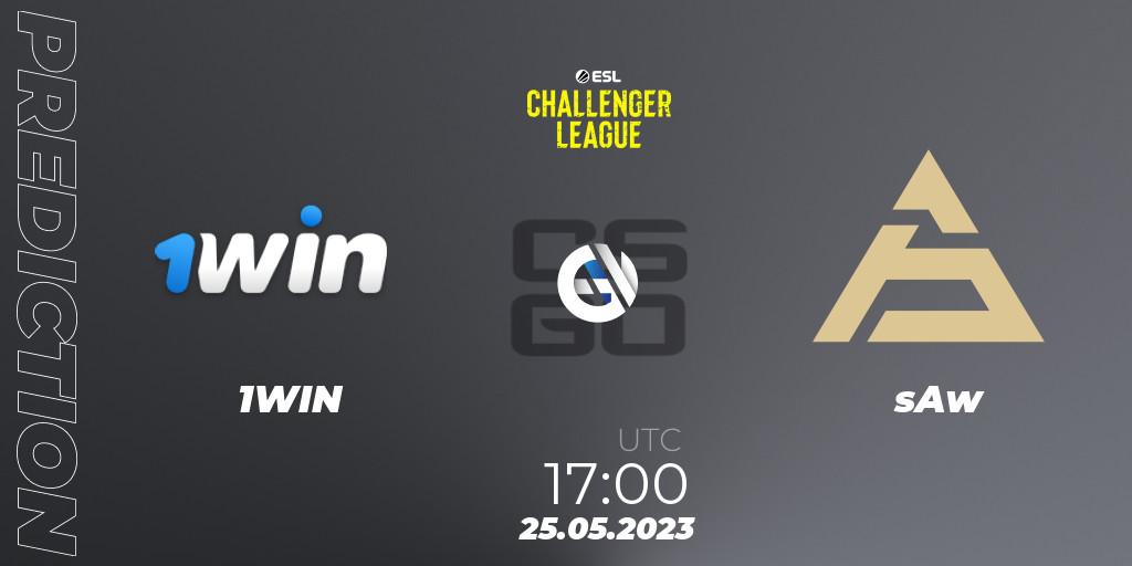 Pronósticos 1WIN - sAw. 25.05.2023 at 17:00. ESL Challenger League Season 45: Europe - Counter-Strike (CS2)