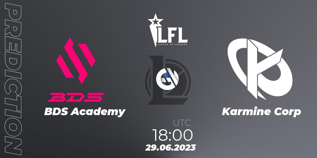 Pronósticos BDS Academy - Karmine Corp. 29.06.2023 at 18:00. LFL Summer 2023 - Group Stage - LoL