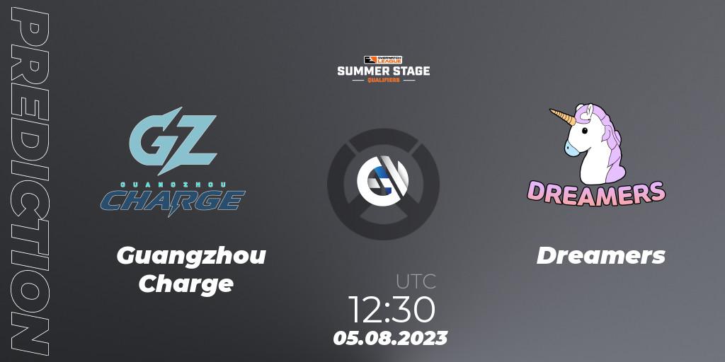Pronósticos Guangzhou Charge - Dreamers. 05.08.23. Overwatch League 2023 - Summer Stage Qualifiers - Overwatch