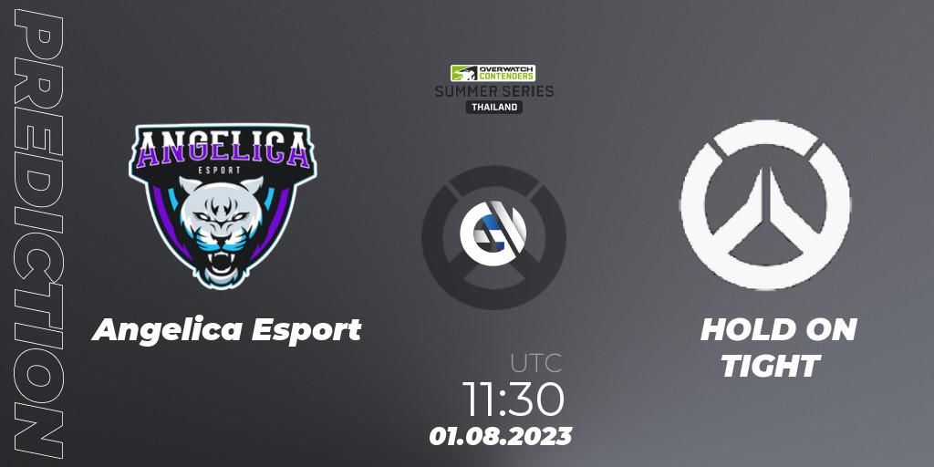 Pronósticos Angelica Esport - HOLD ON TIGHT. 01.08.2023 at 11:30. Overwatch Contenders 2023 Summer Series: Thailand - Overwatch