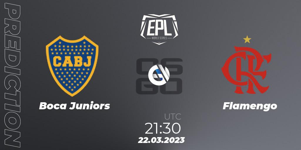 Pronósticos Boca Juniors - Flamengo. 23.03.23. EPL World Series: Americas Season 3 - CS2 (CS:GO)