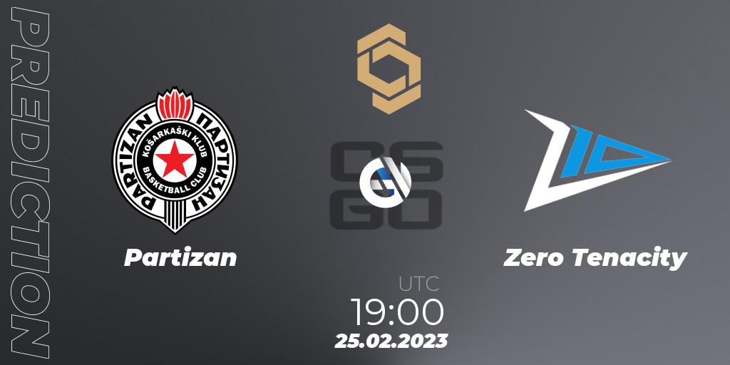 Pronósticos Partizan - Zero Tenacity. 25.02.2023 at 19:20. CCT South Europe Series #3 - Counter-Strike (CS2)