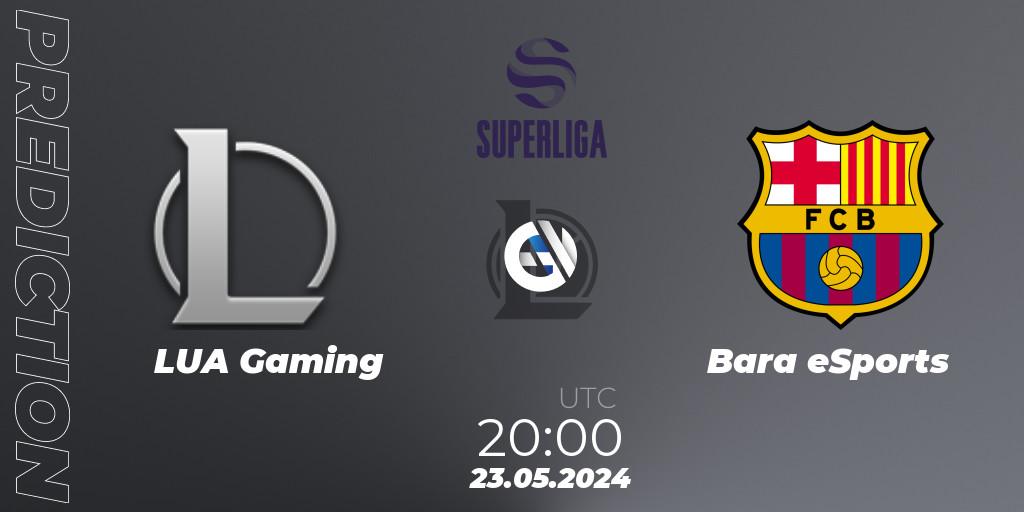 Pronósticos LUA Gaming - Barça eSports. 23.05.2024 at 20:00. LVP Superliga Summer 2024 - LoL