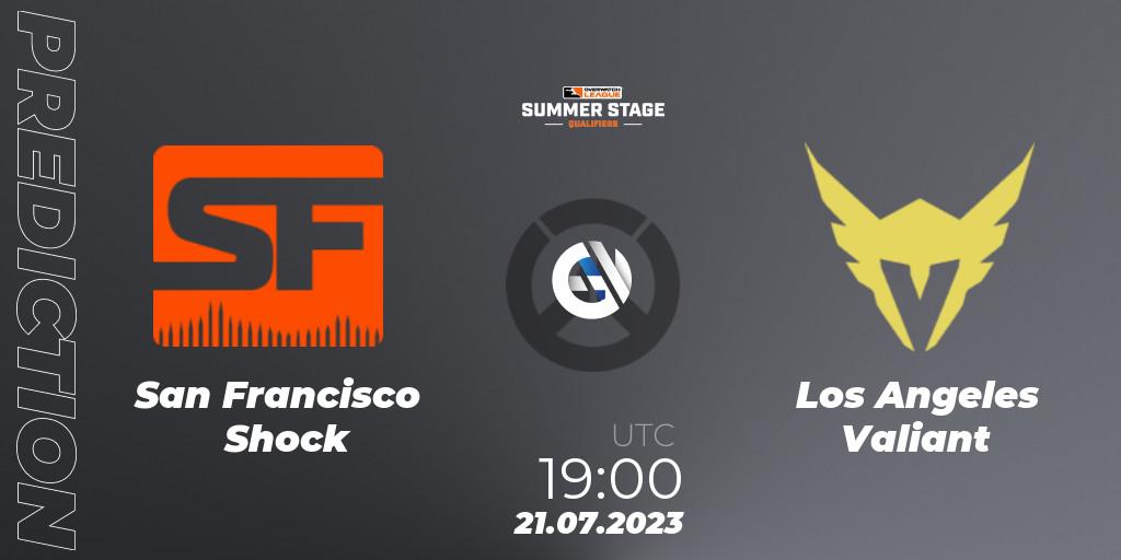 Pronósticos San Francisco Shock - Los Angeles Valiant. 21.07.23. Overwatch League 2023 - Summer Stage Qualifiers - Overwatch