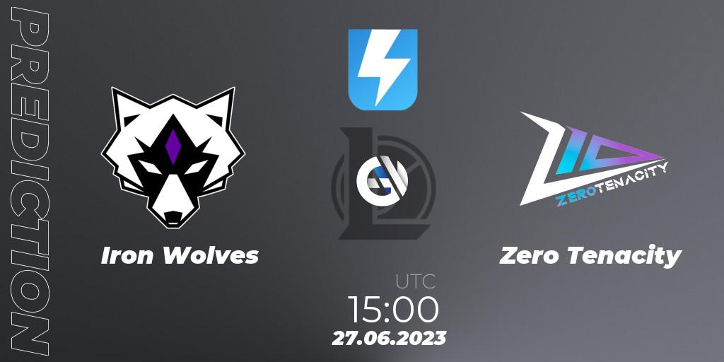 Pronósticos Iron Wolves - Zero Tenacity. 27.06.2023 at 19:00. Ultraliga Season 10 2023 Regular Season - LoL