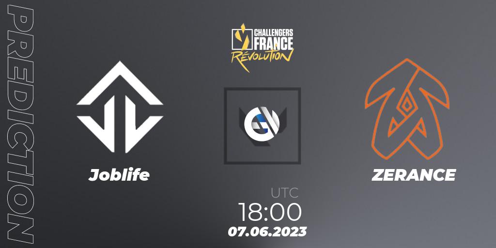 Pronósticos Joblife - ZERANCE. 07.06.23. VALORANT Challengers 2023 France: Revolution Split 2 - Playoffs - VALORANT