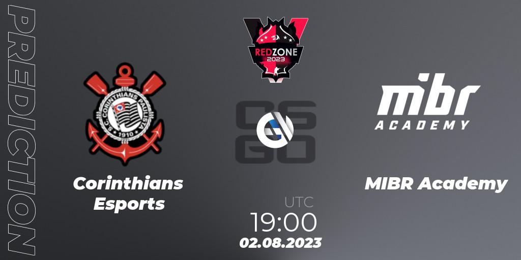 Pronósticos Corinthians Esports - MIBR Academy. 02.08.2023 at 19:00. RedZone PRO League Season 5 - Counter-Strike (CS2)