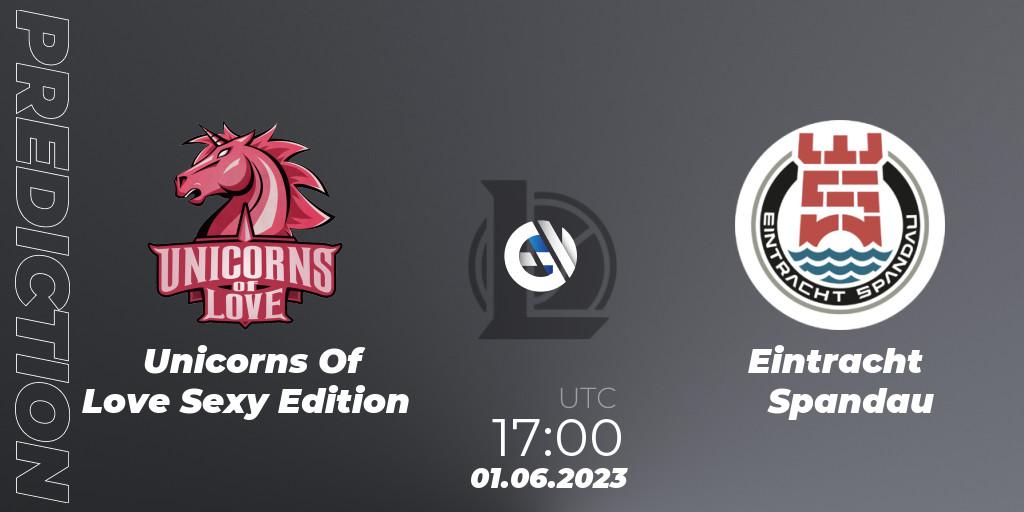 Pronósticos Unicorns Of Love Sexy Edition - Eintracht Spandau. 01.06.23. Prime League Summer 2023 - Group Stage - LoL