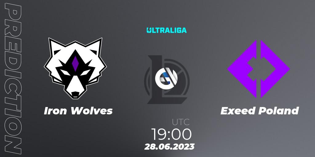 Pronósticos Iron Wolves - Exeed Poland. 28.06.23. Ultraliga Season 10 2023 Regular Season - LoL
