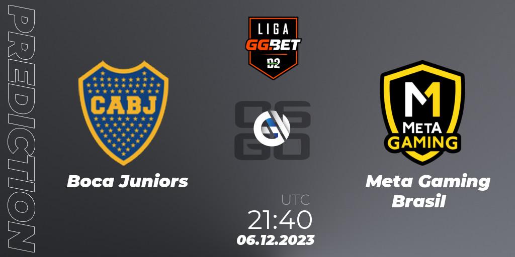 Pronósticos Boca Juniors - Meta Gaming Brasil. 06.12.23. Dust2 Brasil Liga Season 2 - CS2 (CS:GO)
