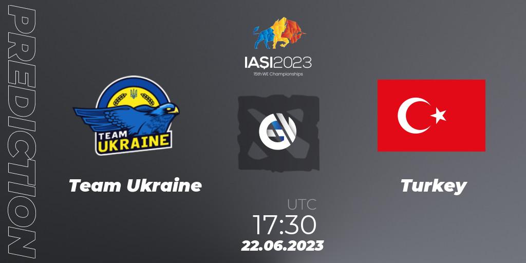 Pronósticos Team Ukraine - Turkey. 22.06.23. IESF Europe B Qualifier 2023 - Dota 2