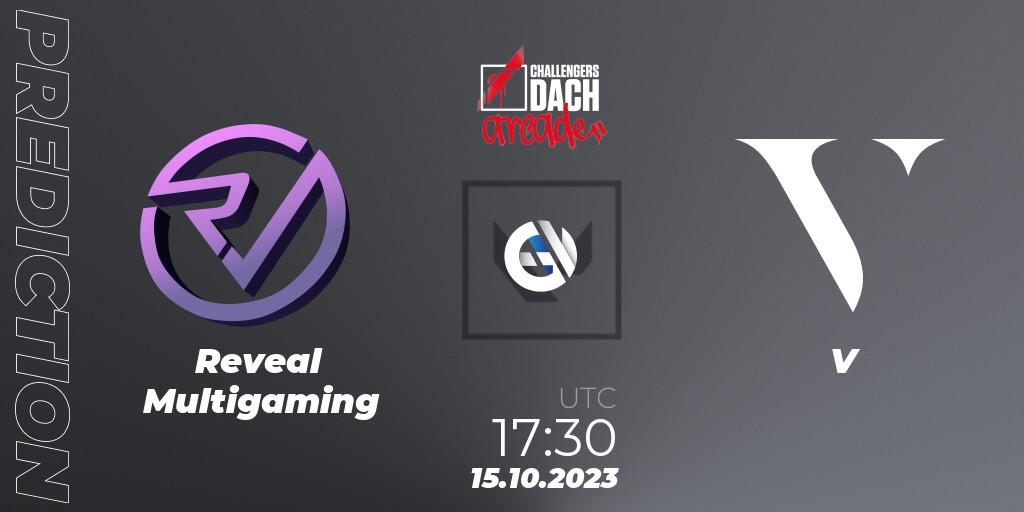 Pronósticos Reveal Multigaming - V. 15.10.2023 at 17:30. VALORANT Challengers 2023 DACH: Arcade - VALORANT
