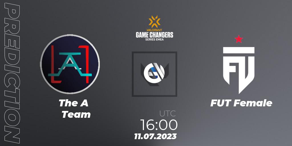 Pronósticos The A Team - FUT Female. 11.07.2023 at 16:10. VCT 2023: Game Changers EMEA Series 2 - Group Stage - VALORANT