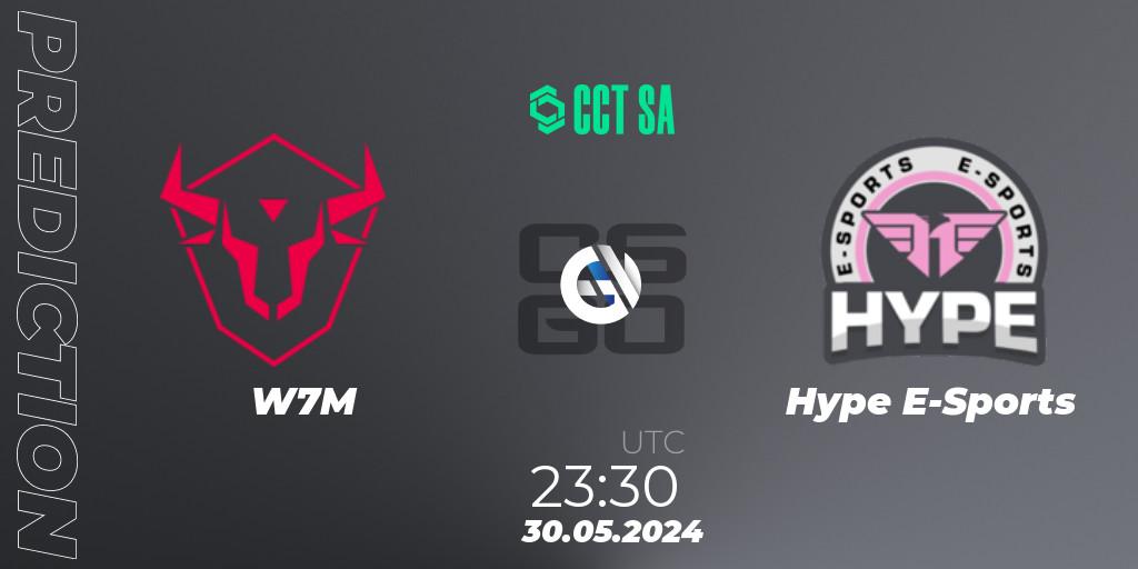 Pronósticos W7M - Hype E-Sports. 30.05.2024 at 23:30. CCT Season 2 South America Series 1 - Counter-Strike (CS2)